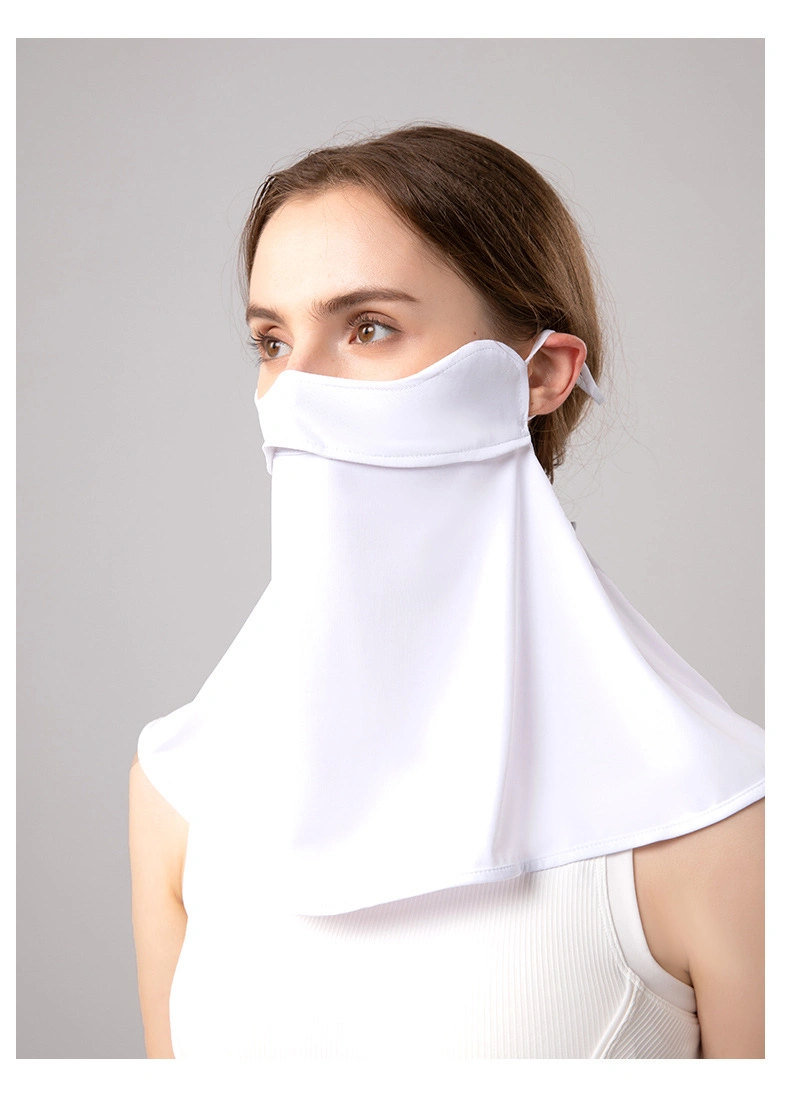 Neck Cover Ice Silk Sunscreen Face Mask