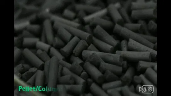 Carbón activado a base de carbón granular bajo en cenizas para tratamiento de agua