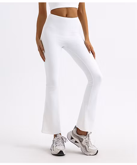 Pantalones de yoga de cintura alta huecos para mujer Pantalones deportivos de fitness